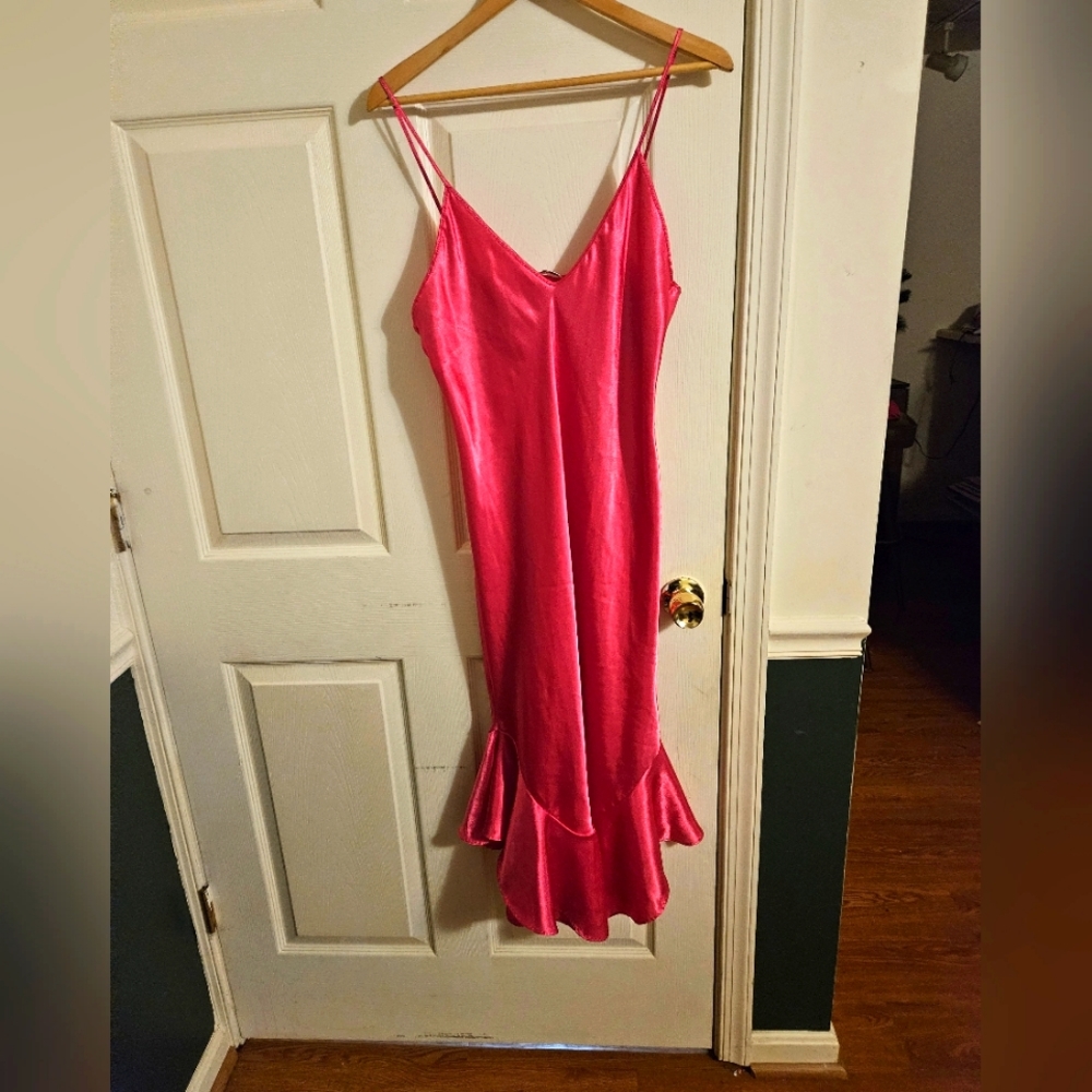 Cinema satin dress